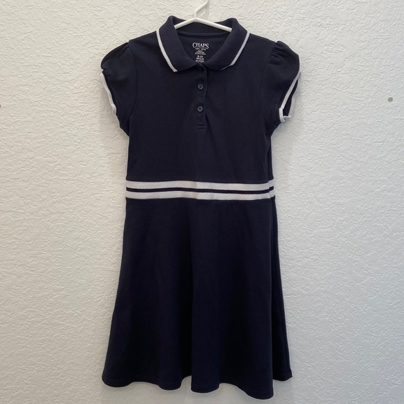 Chaps Other - Girls Chaps short sleeve uniform dress